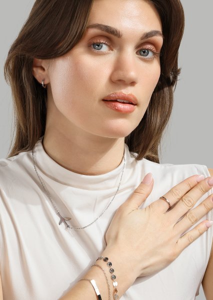 Aviara Collier – Plaqué argent