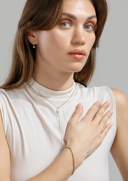 Bracelet Delicate Link - 18k Plaqué or