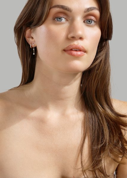 Boucle d’oreille Sparklingers - 18k Plaquée or