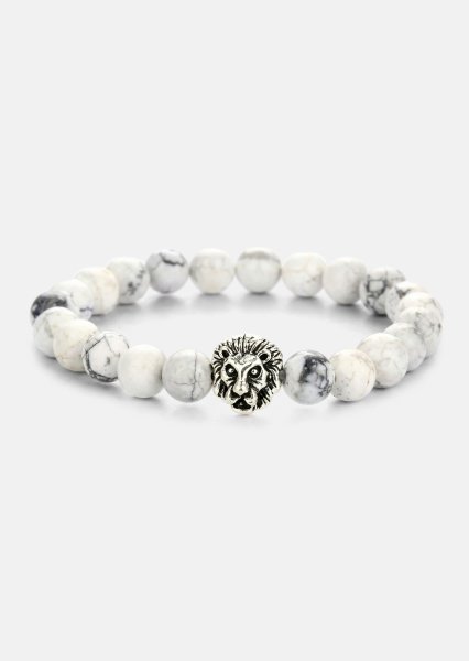 Bracelet perlé Lions Crest