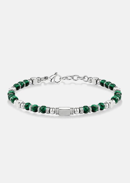 Bracelet perlé Emerald Haven
