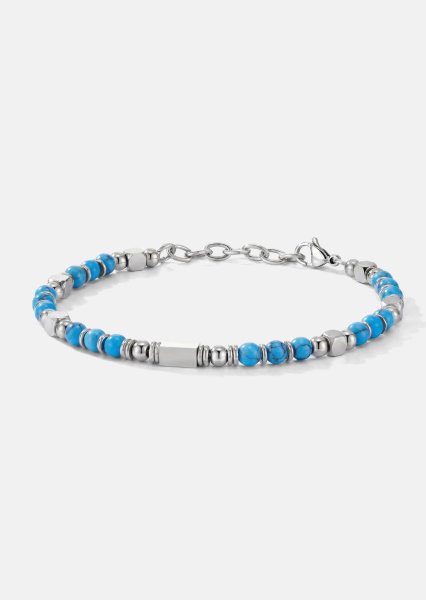 Bracelet perlé Azure Prestige