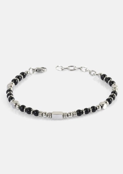 Bracelet perlé Obsidian Crest