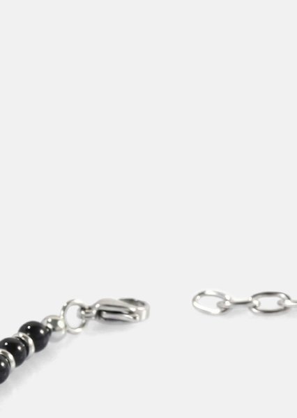 Bracelet perlé Obsidian Crest