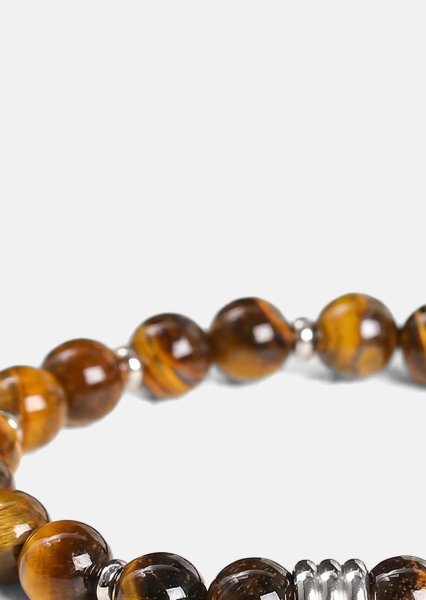 Bracelet perlé Bronze Essence