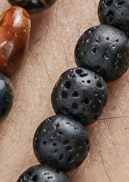Bracelet perlé Granite Realm