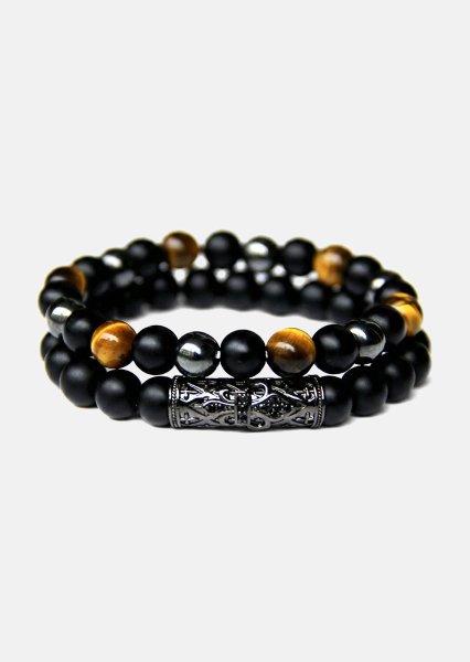 Bracelet perlé Titan Aspect