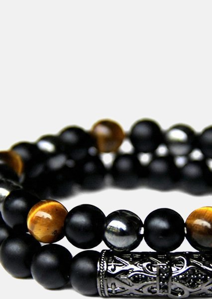 Bracelet perlé Titan Aspect