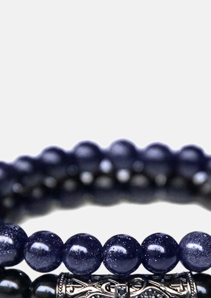 Bracelet perlé Midnight Nexus