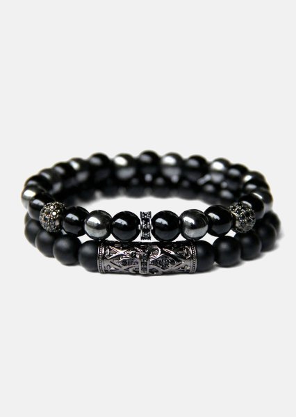 Bracelet perlé Sterling Knight