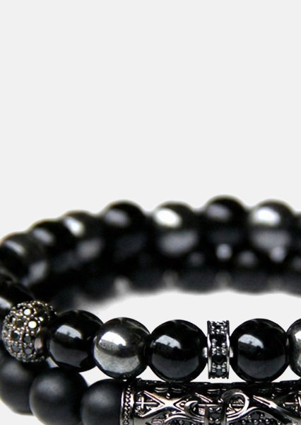 Bracelet perlé Sterling Knight