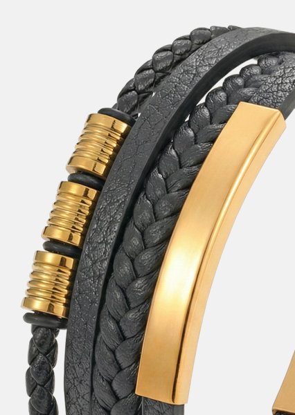 Bracelet en cuir Titan Embrace