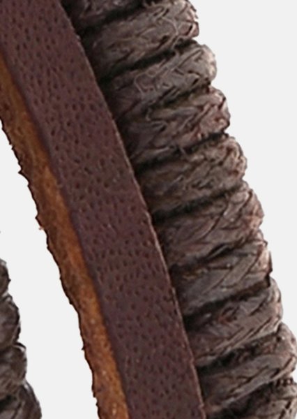 Bracelet en cuir Echelon Weave