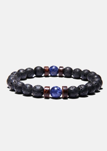 Bracelet perlé Sable Echo