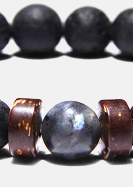 Bracelet perlé Midnight Pulse