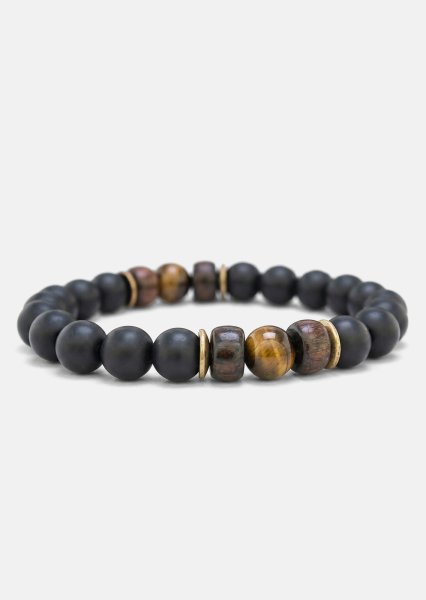 Bracelet perlé Ebon Valor