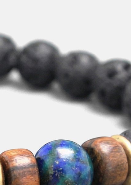 Bracelet perlé Noble Aura