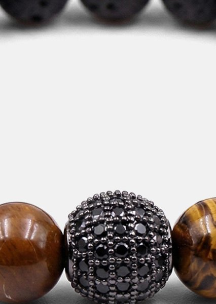Bracelet perlé Luxe Sphere