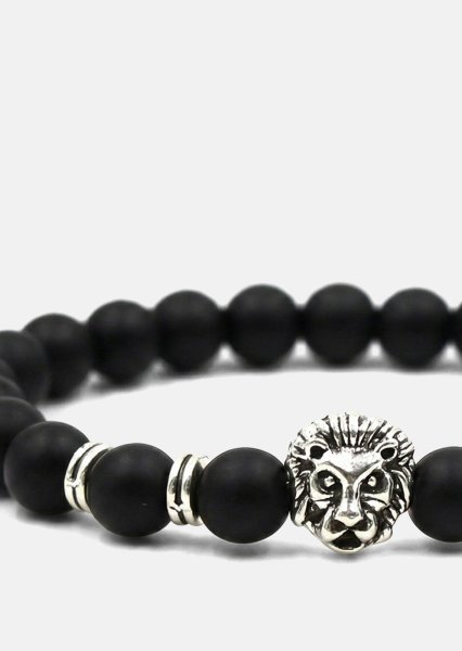 Bracelet perlé Lions Emblem