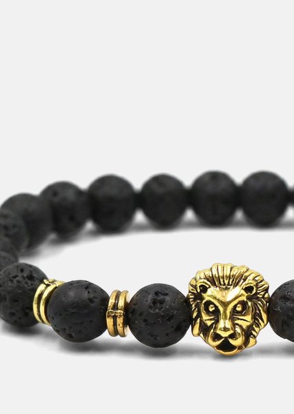 Bracelet perlé Lionheart Emblem
