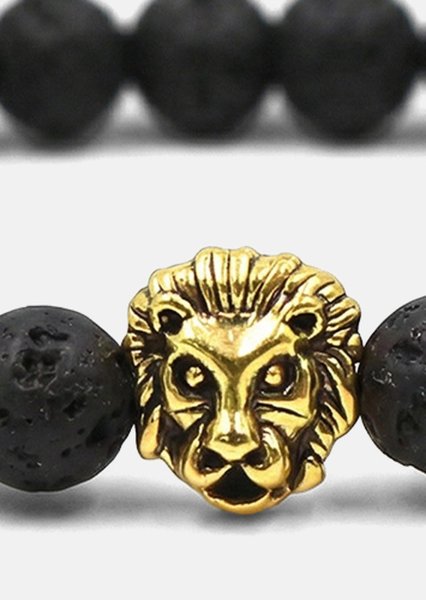 Bracelet perlé Lionheart Emblem