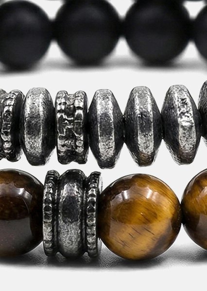 Bracelet perlé Titan Emblem