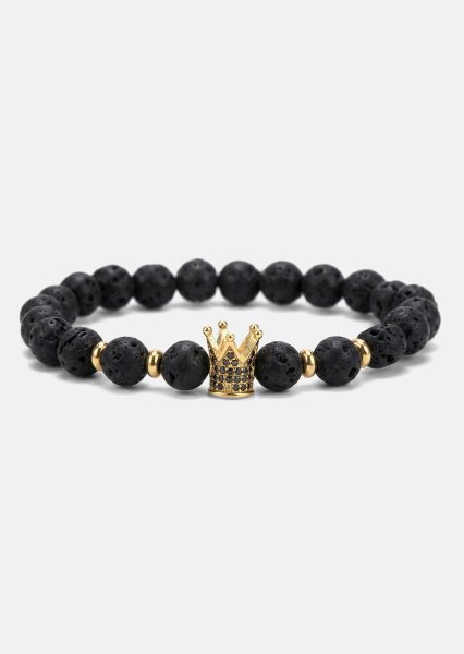 Bracelet perlé Noble Crown