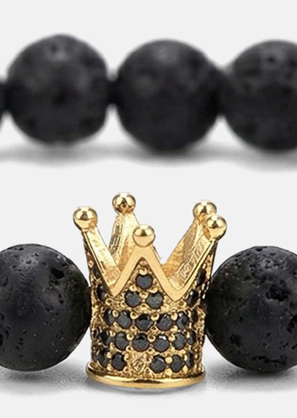 Bracelet perlé Noble Crown