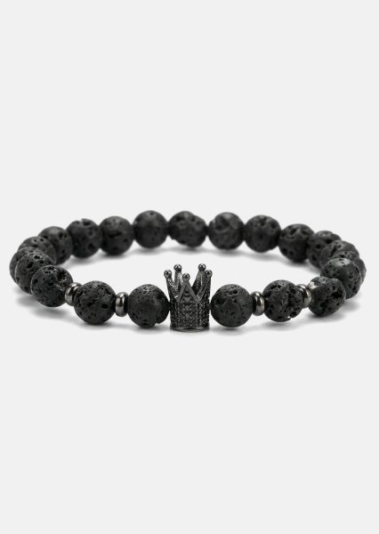 Bracelet perlé Majestic Crown