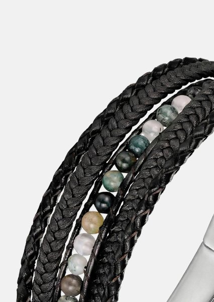 Bracelet en cuir Haven Link