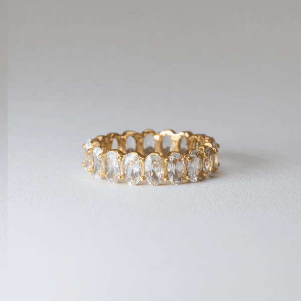 Bague Pearl Scylla - 18k Plaquée or