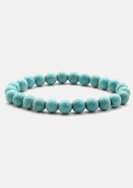 Bracelet perlé Azure Edge
