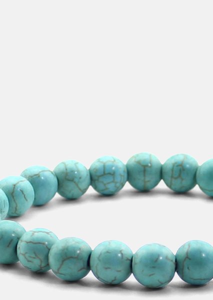 Bracelet perlé Azure Edge