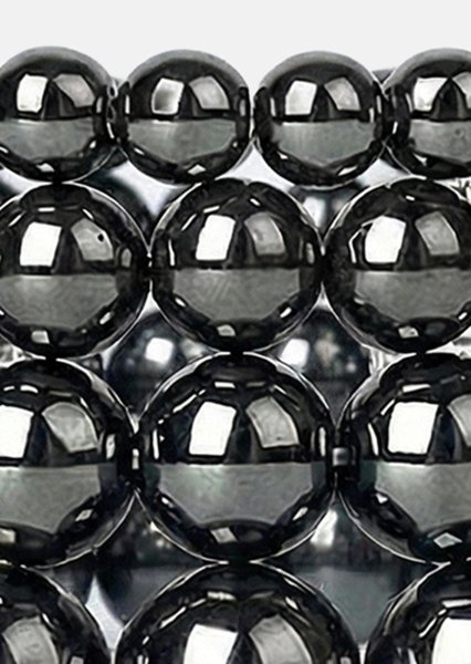 Bracelet perlé Obsidian Flow