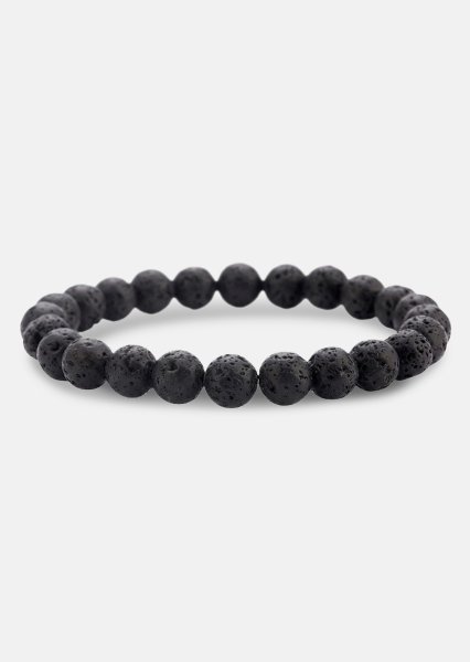 Bracelet perlé Obsidian Thread