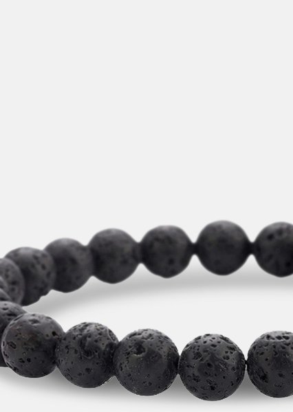 Bracelet perlé Obsidian Thread