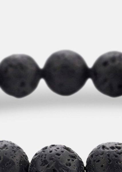 Bracelet perlé Obsidian Thread