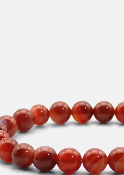 Bracelet perlé Crimson Aura