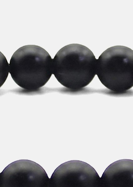 Bracelet perlé Obsidian Whisper