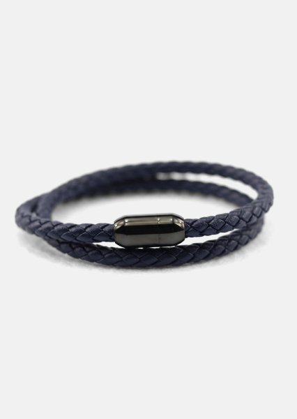 Bracelet en cuir Silent Crest