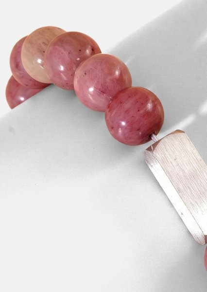 Bracelet perlé Rosy Edge