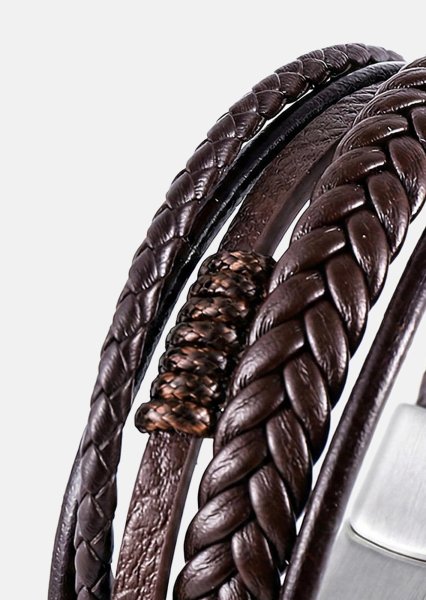 Bracelet en cuir Ember Cadence