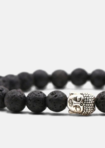 Bracelet perlé Ebon Guardian