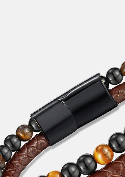 Bracelet en cuir Legacy Weave