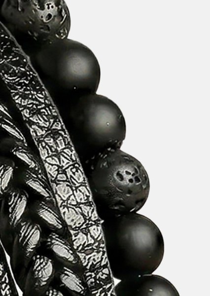 Bracelet en cuir Nightfall Bond