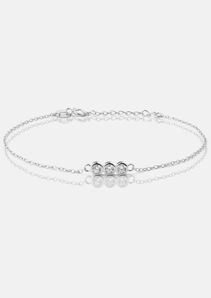 Bracelet Lumia - Plaqué argent