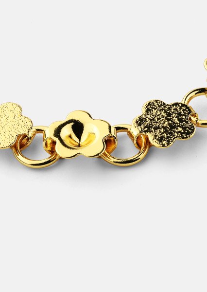 Bracelet Flora Link - 18k Plaqué or