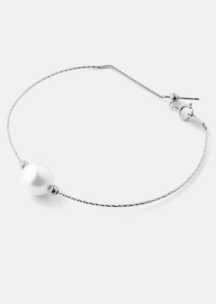 Bracelet Pearl Aura - Plaqué argent