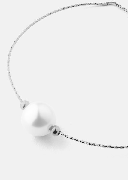 Bracelet Pearl Aura - Plaqué argent