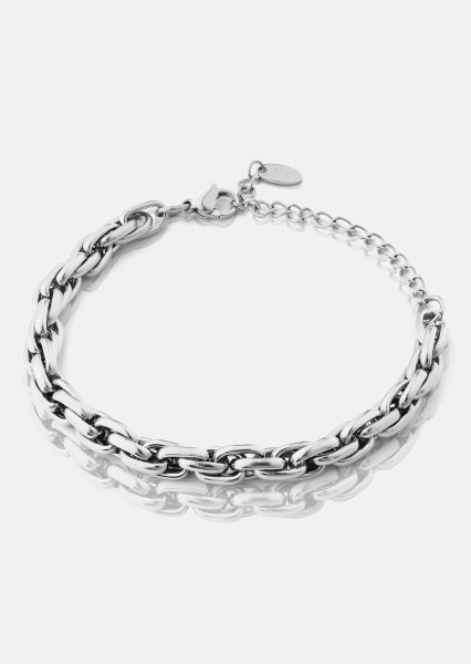 Bracelet Shine Link - Plaqué argent